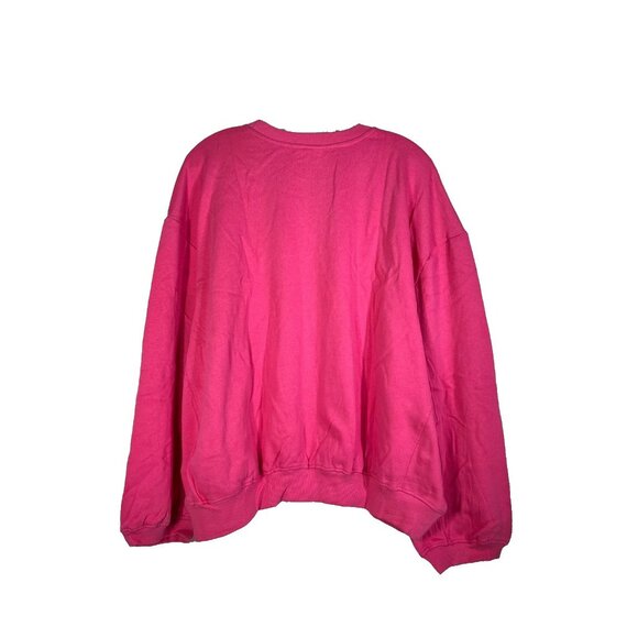 WICKED Womens POPULAR Sweatshirt Large Pink - Picture 7 of 10